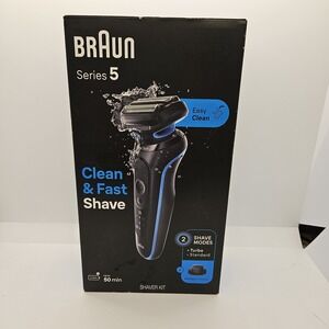 Braun Series 5‎ EasyClean Electric Shaver Kit w/ Precision Trimmer Wet Dry